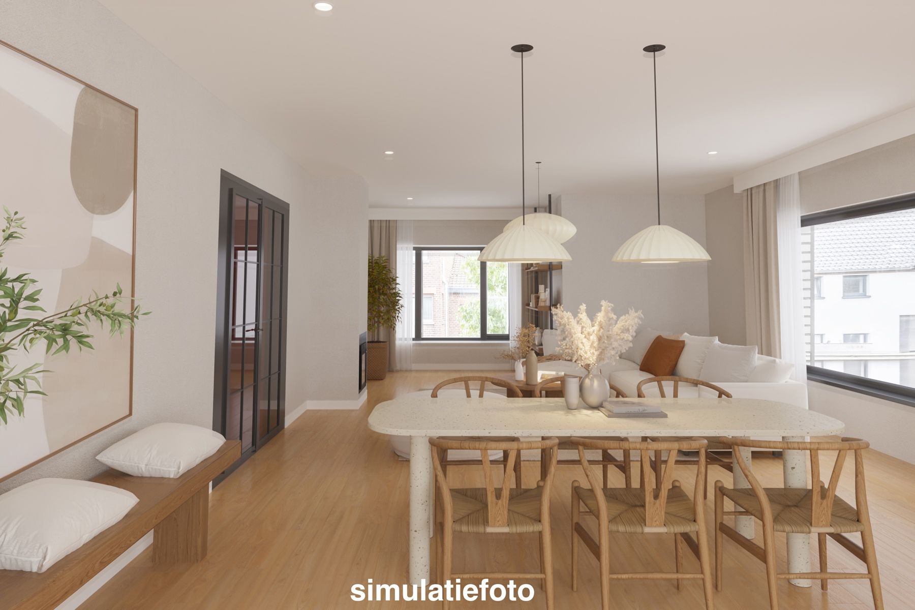 Hoofdfoto van de publicatie: Aangename woning met 4slpk, tuin + garage 