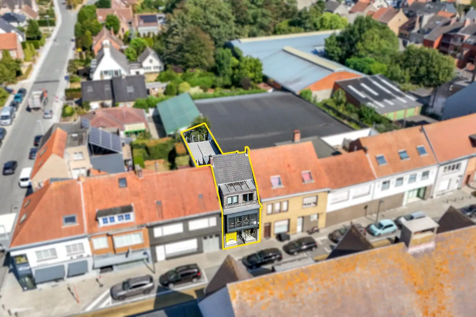 Ruime eengezinswoning in centrum Oudenburg met handelsruimte op gelijkvloers. foto 29