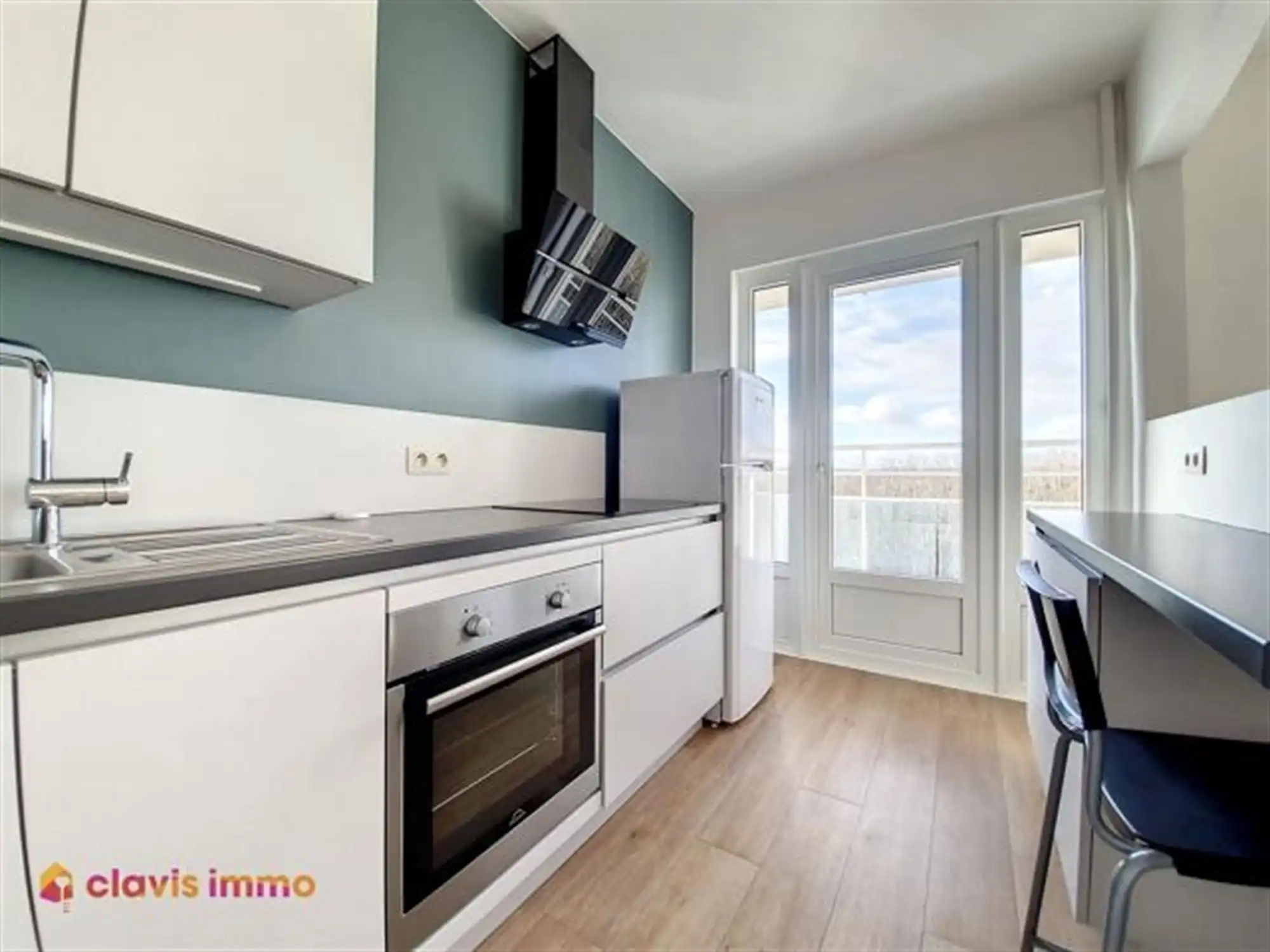 Zeer mooi appartement met 1 slaapkamer en groot terras foto 5