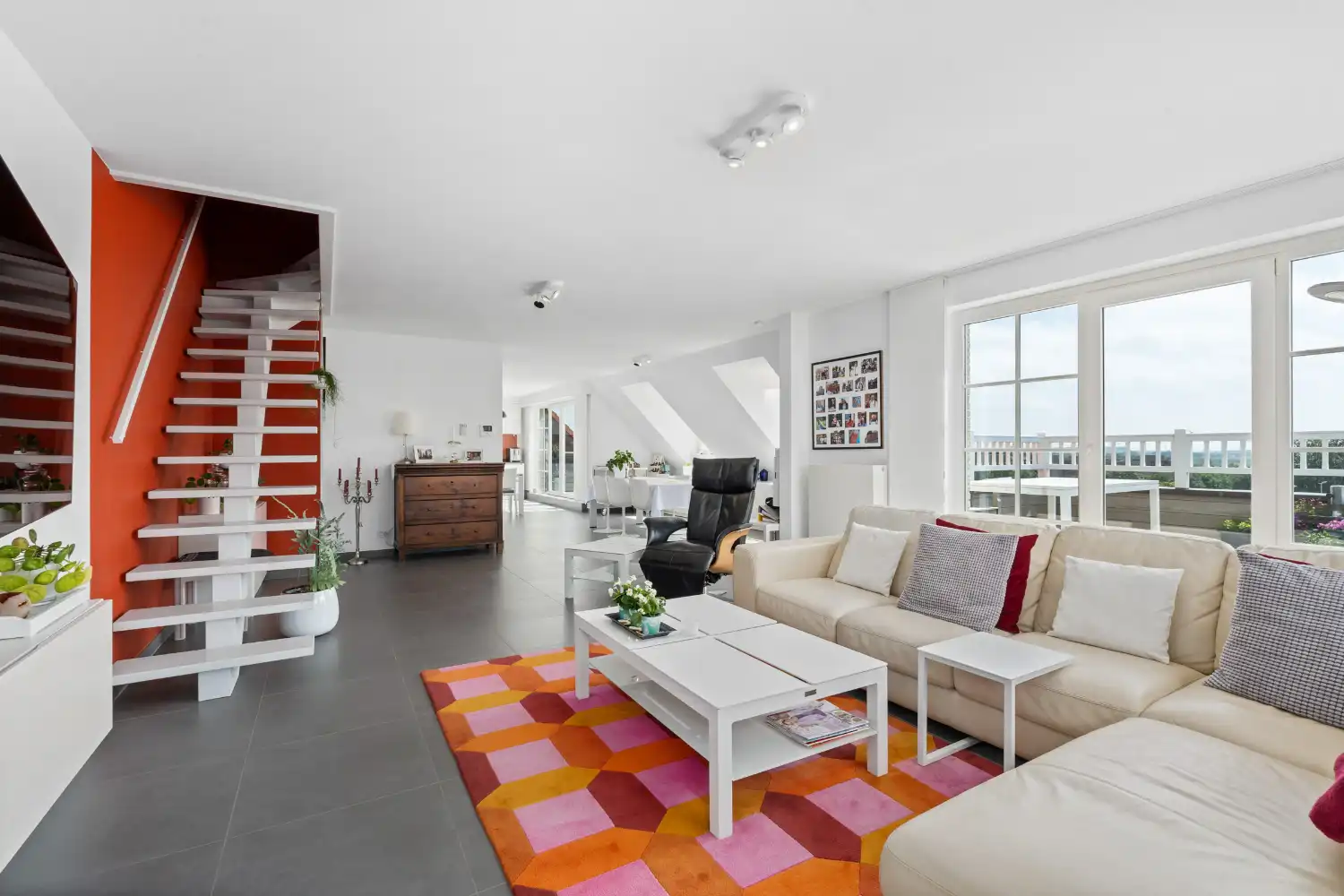 Luxueus en lichtrijke penthouse met zuidgerichte terrassen vlakbij het strand foto 5