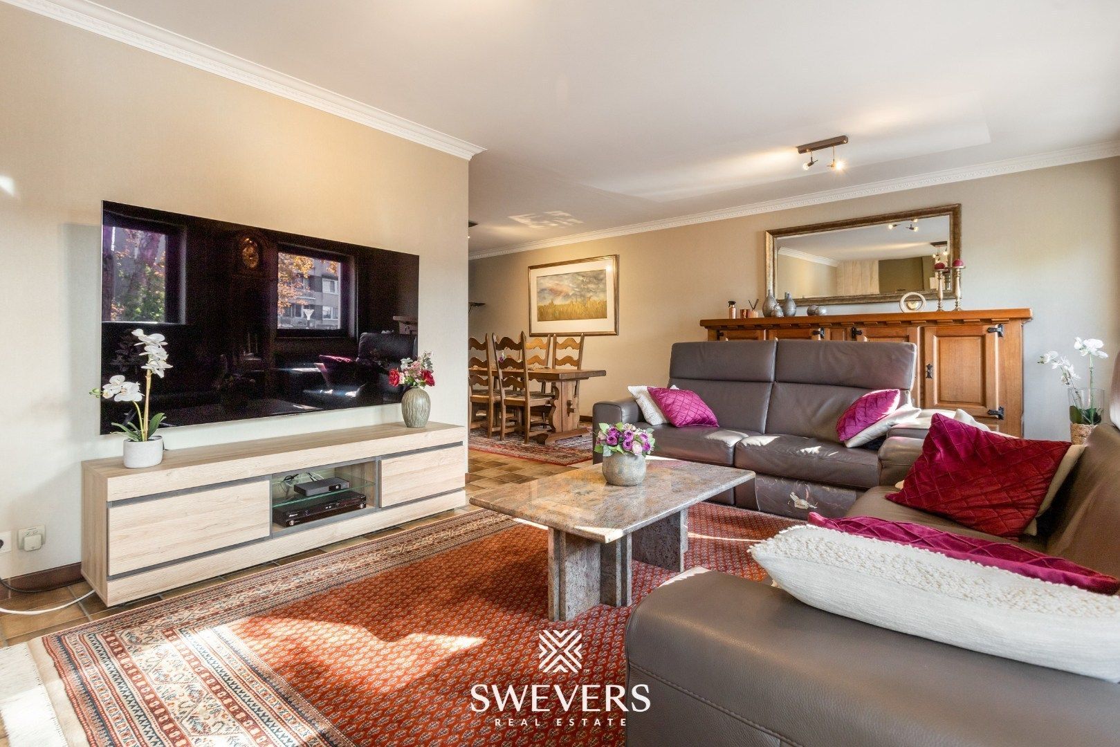 Ruim duplexappartement met grote veranda, riant terras, tuin en garage in hartje Lummen foto 3