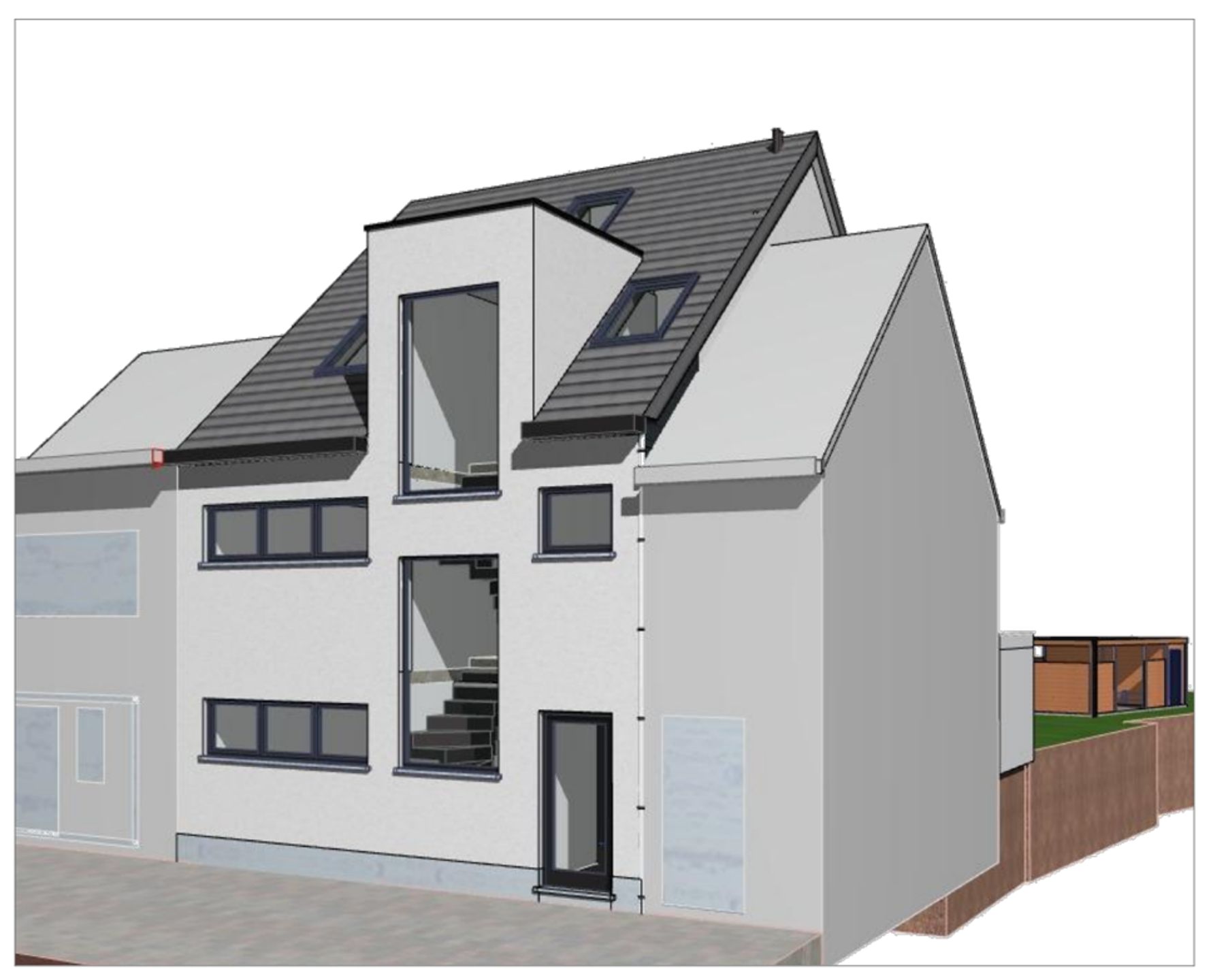 Te renoveren woning (vergunning voor 3 appartementen) foto 2