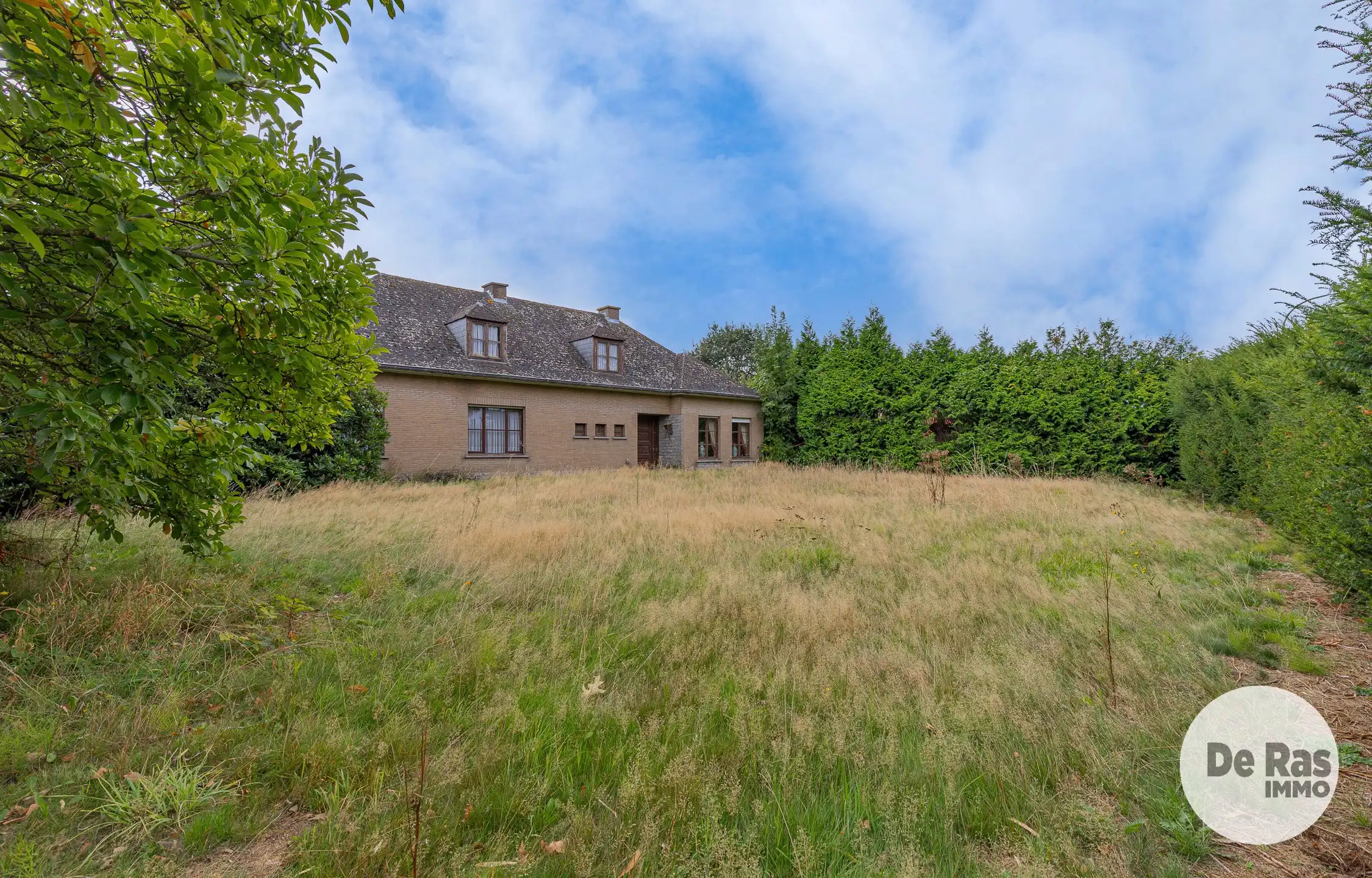 WICHELEN - Te renoveren landbouwwoning met weide en serre foto 26