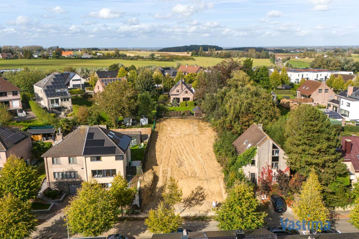 Bouwklare grond voor open bebouwing nabij centrum Asse foto 2