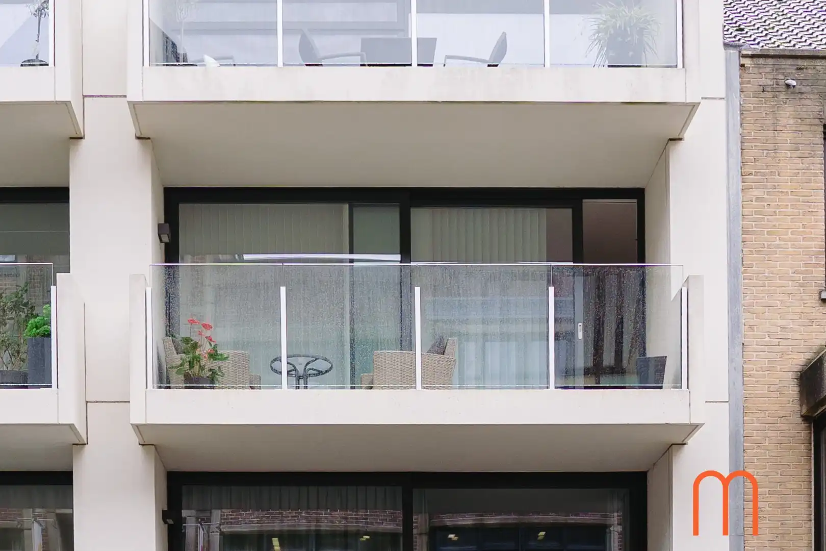 Appartement met 2 slaapkamers en terras te huur in centrum Oostende foto 14