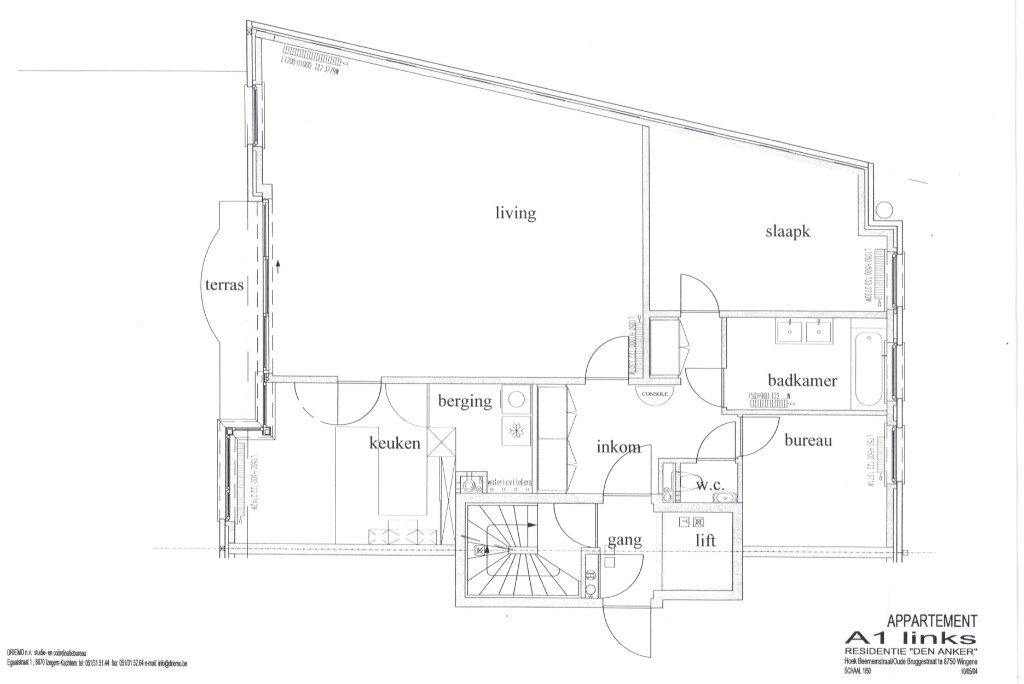 Ruim appartement met 2 slaapkamers, terras en garage in centrum Wingene foto 23