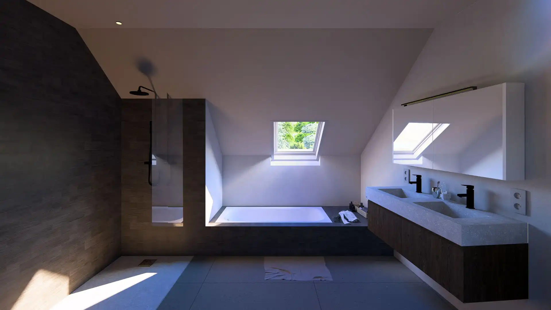 Uniek gebouw met 2 nieuwbouw stapelwoningen op een centrale ligging in Desselgem met telkens een eigen parkeerplaats ideaal als kangoeroewoning, investeringsgoed of een plek om te wonen en te ondernemen foto 19