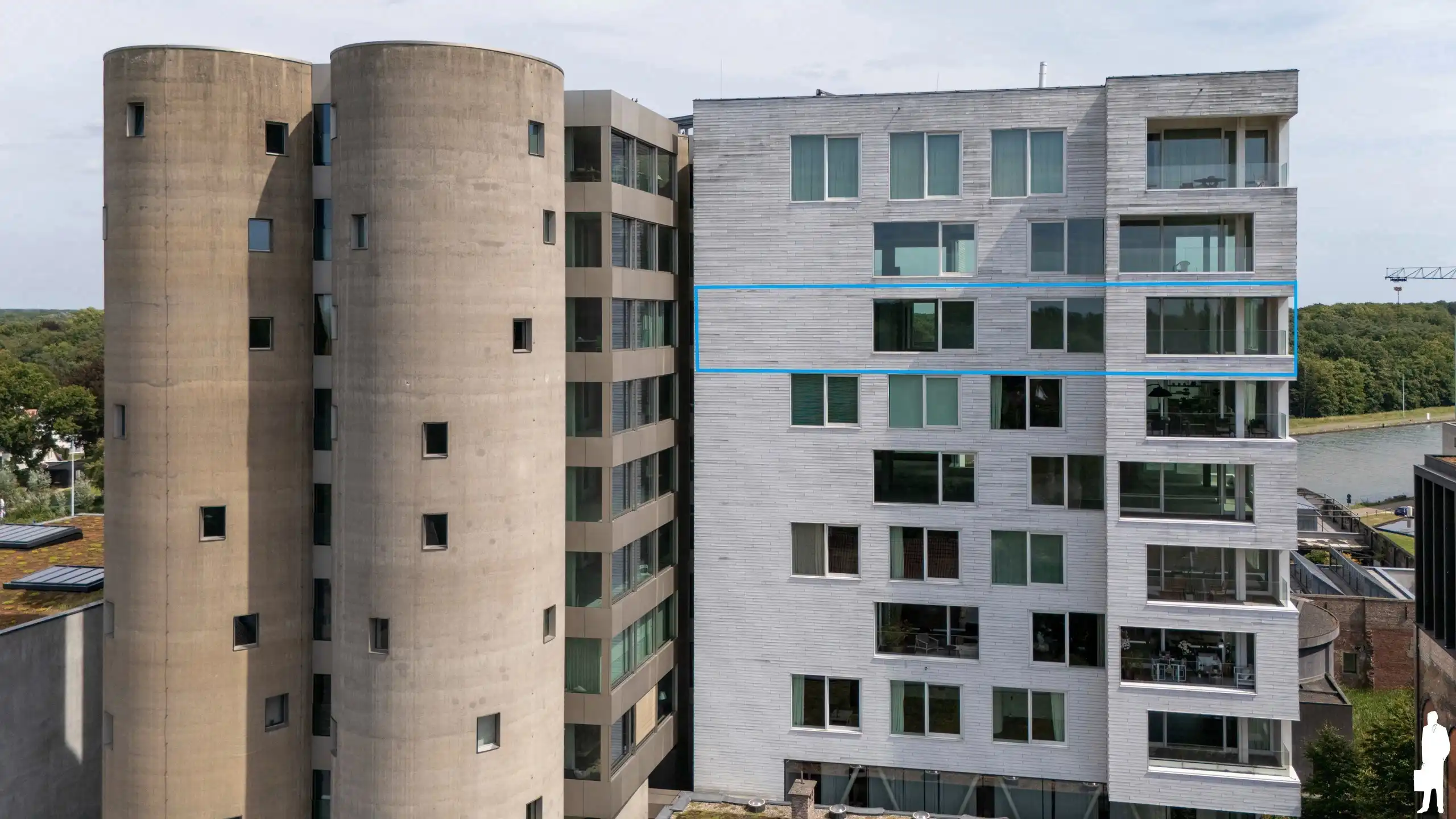 Unieke loft gelegen in de iconische Silos  aan de Kanaalsite foto 17