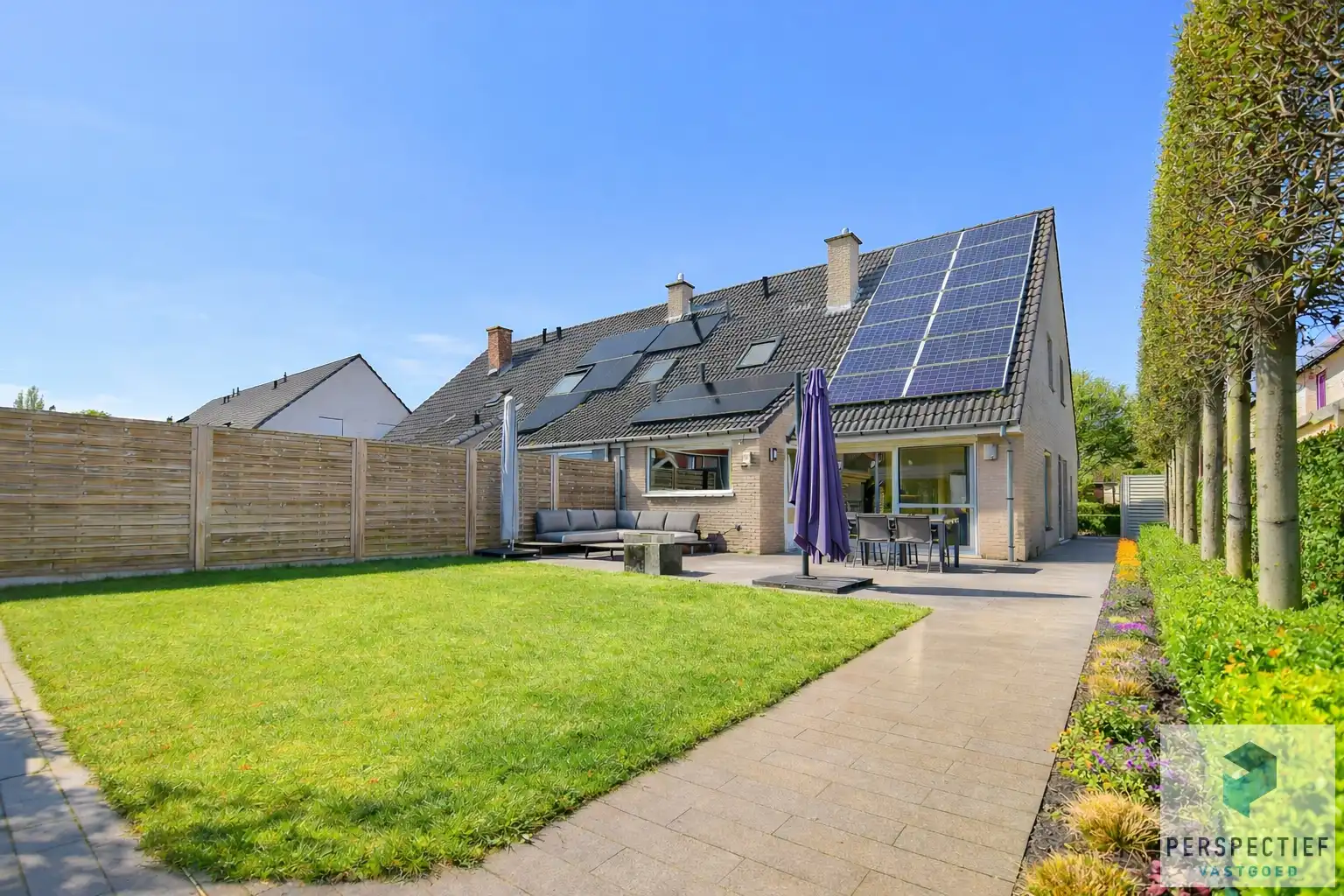 Recente mooie gezinswoning met 3 slpk en aangename z-w tuin te Vichte foto 3