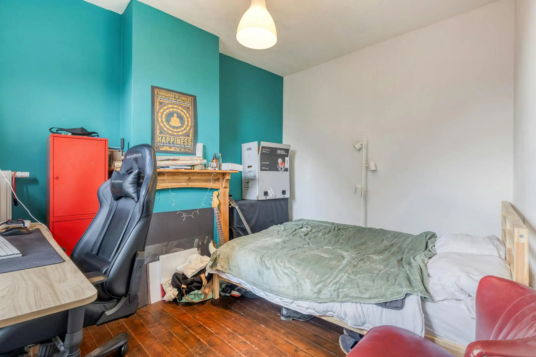Gezellig huis met met 3 slaapkamers, leuke stadskoer en garage foto 17