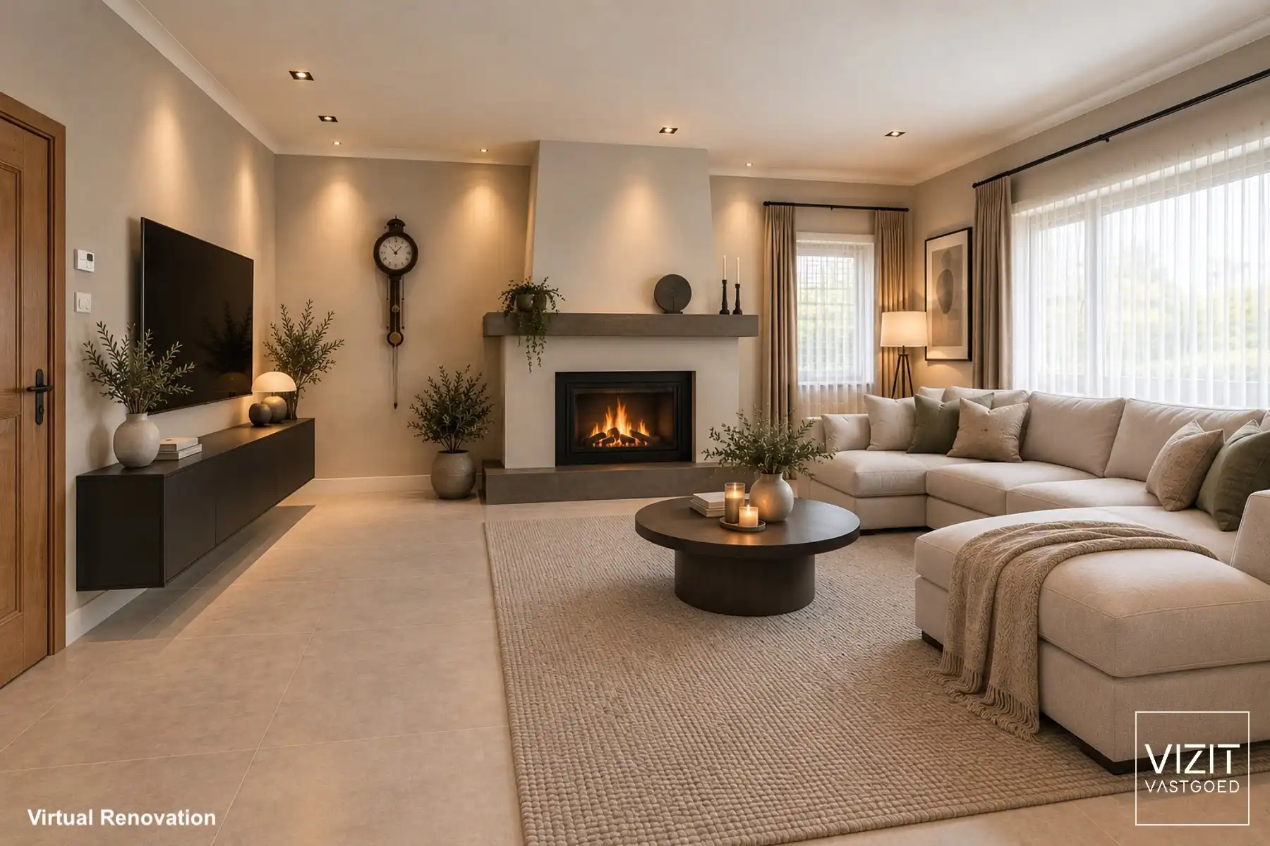 Halfopen woning met tuin en garage foto 5