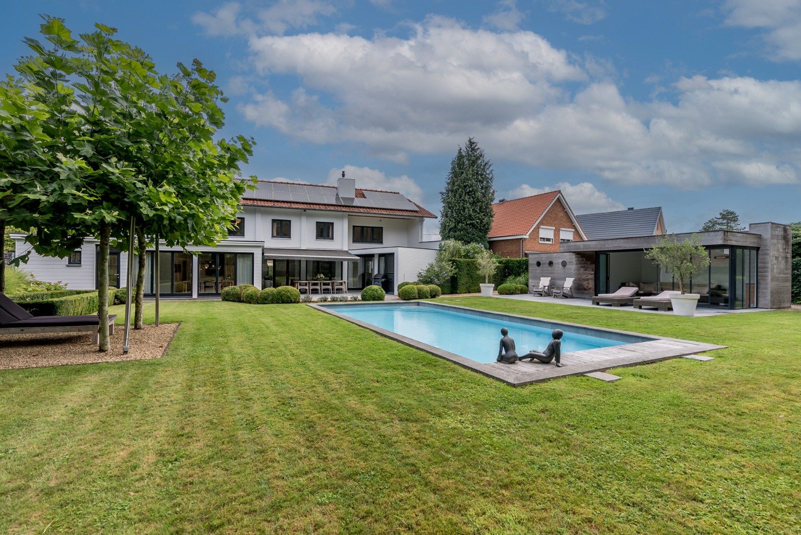 Prachtig gelegen villa met zwembad op 33 are tegen de Keiheuvel ! foto 37