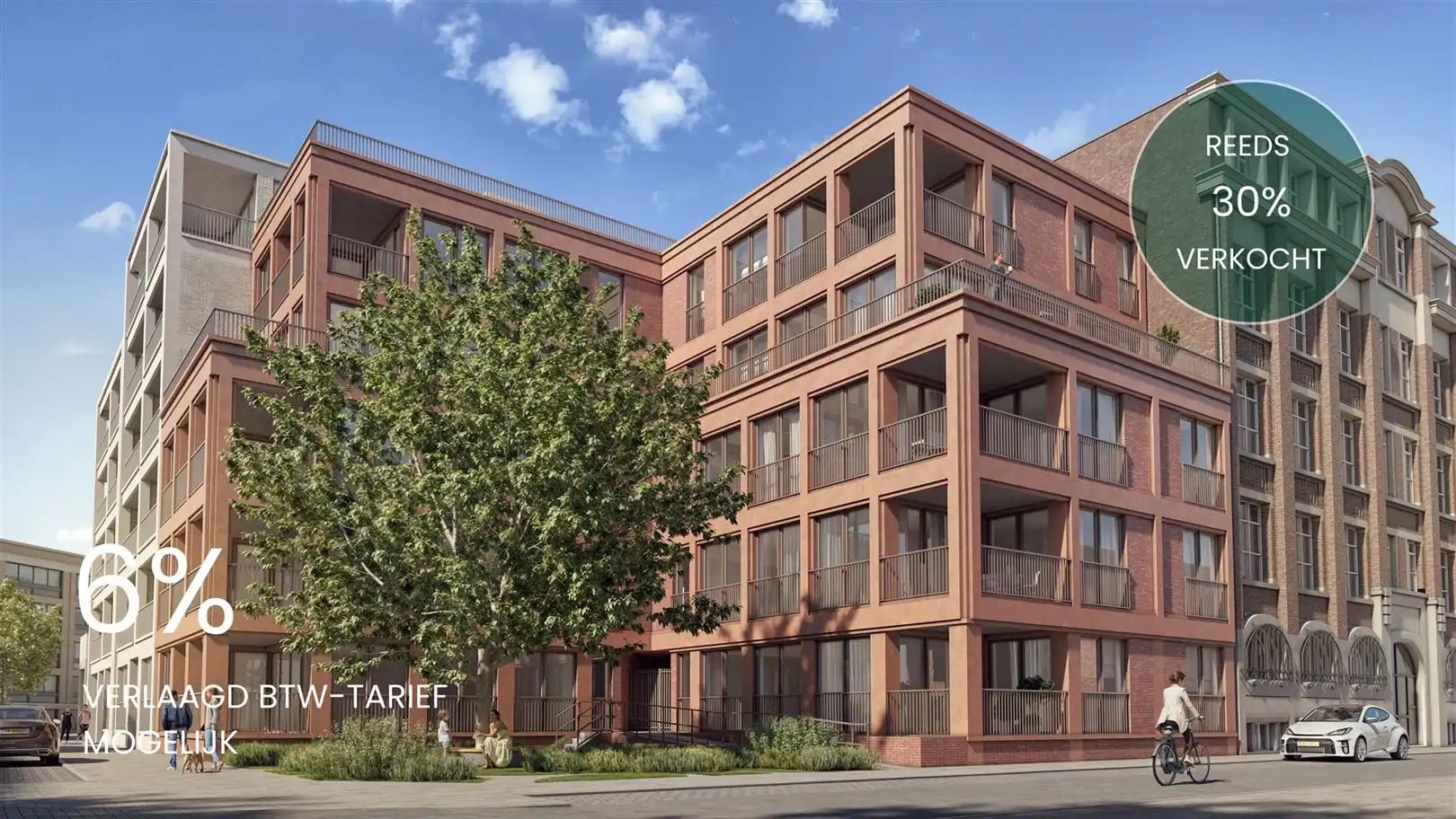 Nieuwbouw gelijkvloers appartement in Zegelpark foto {{pictureIndex}}