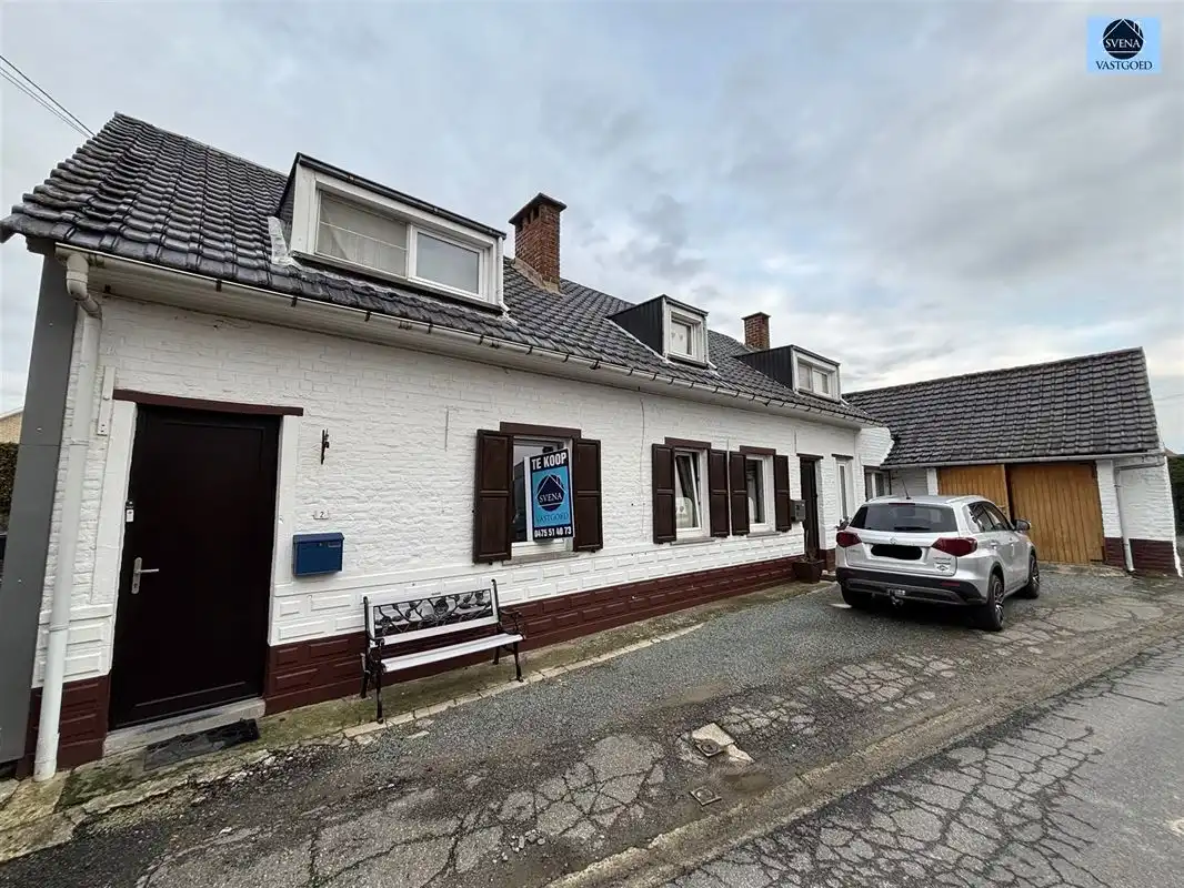 Hoofdfoto van de publicatie: AUTHENTIEKE HOEVE MET 3 KAMERS EN TUIN