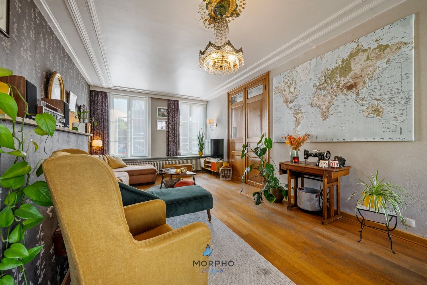 Charmante hoekwoning met karakter en historische uitstraling in hartje Ruddervoorde foto 5
