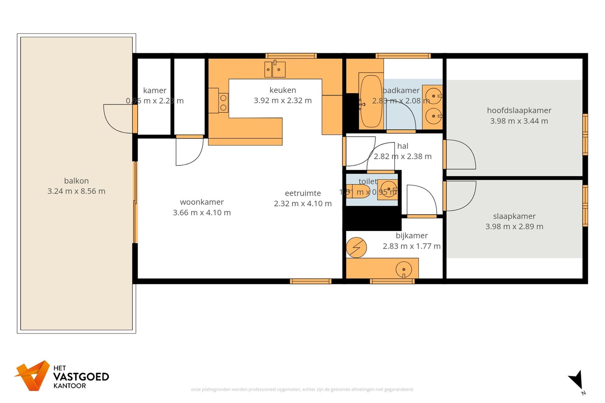 DAKAPPARTEMENT VAN 118M² MET RUIM TERRAS EN GARAGE foto 24