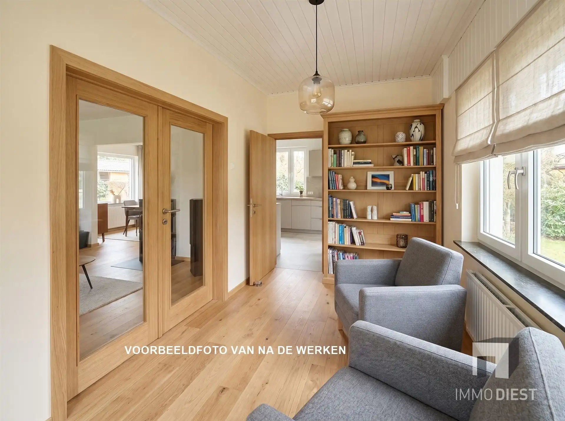 ZATERDAG 13.06 KIJKMOMENT VAN 13.00U TOT 15.00U. Charme troef in deze te renoveren woning op een ruim perceel te Vorst! foto 8