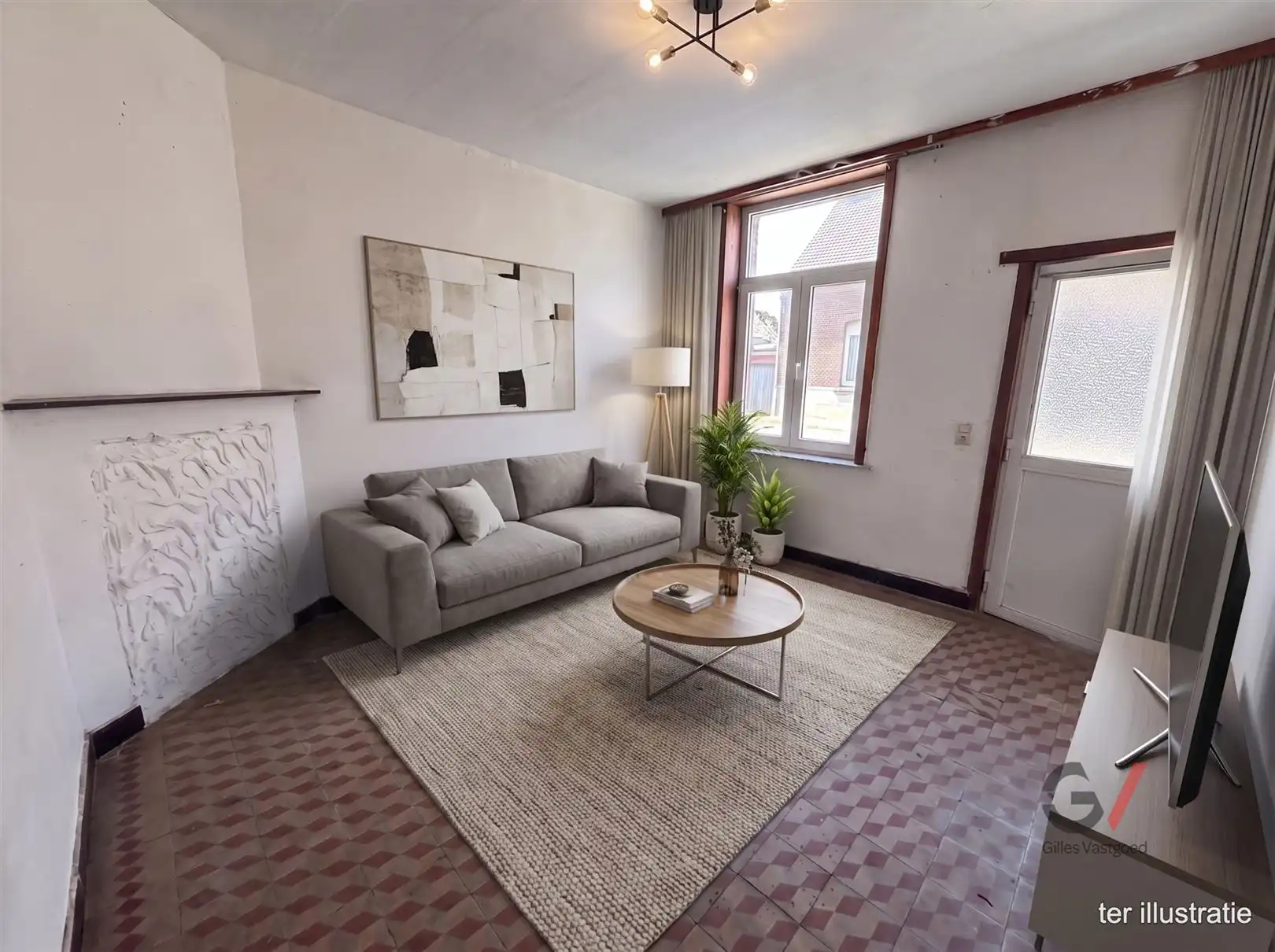 Te moderniseren woning in centrum Scherpenheuvel-Zichem foto 2