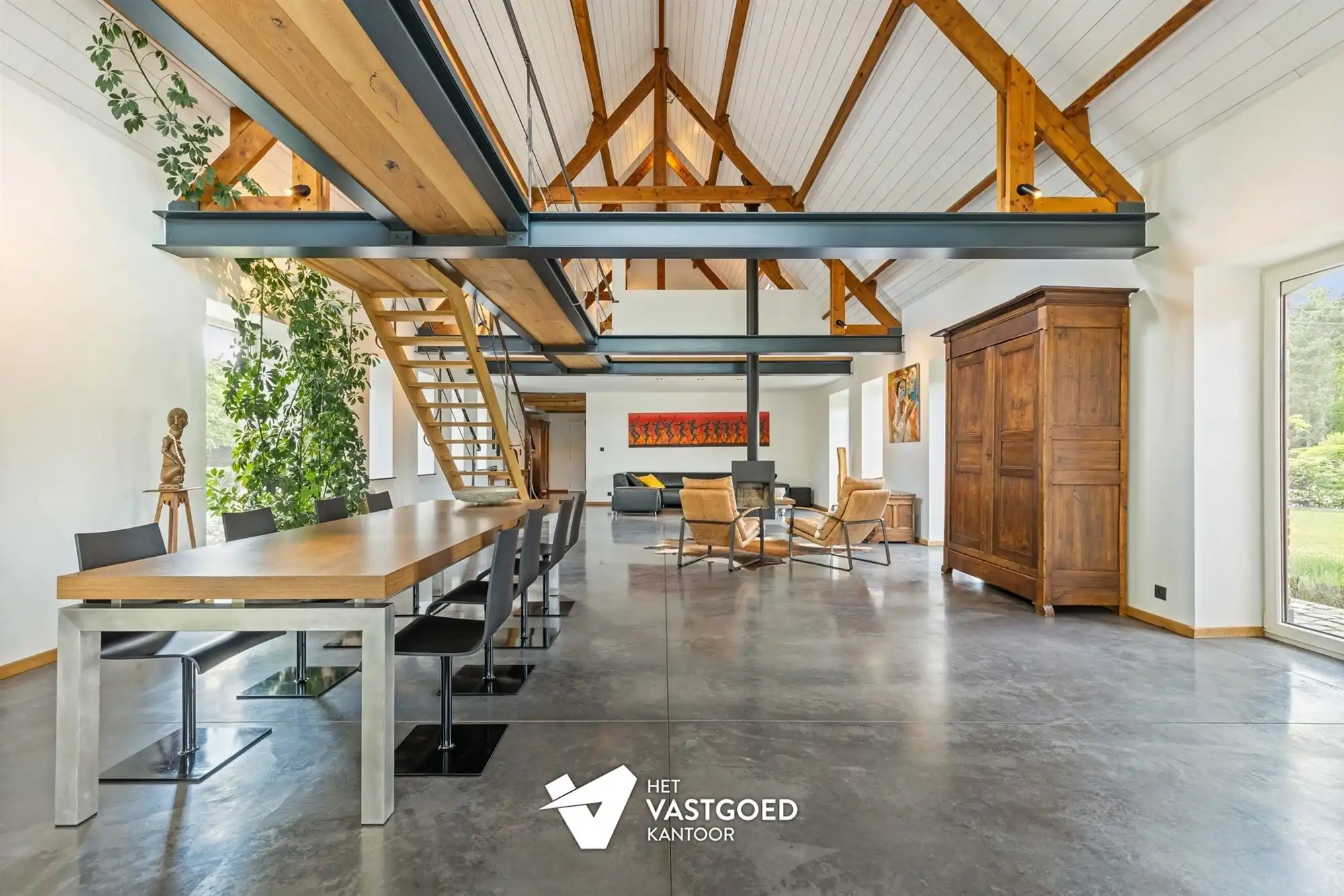 SUPER KNAP GERENOVEERDE HOEVE OP PERCEEL VAN 2344M² TE MEERHOUT foto 4
