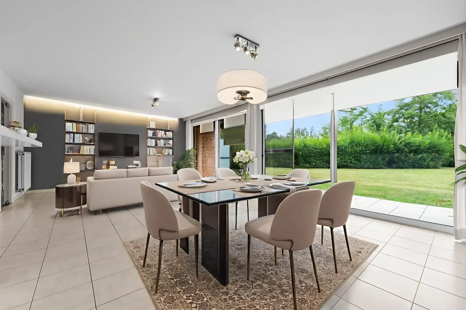 Gelijkvloers 1-slaapkamer appartement met groen zicht te Roeselare! foto {{pictureIndex}}