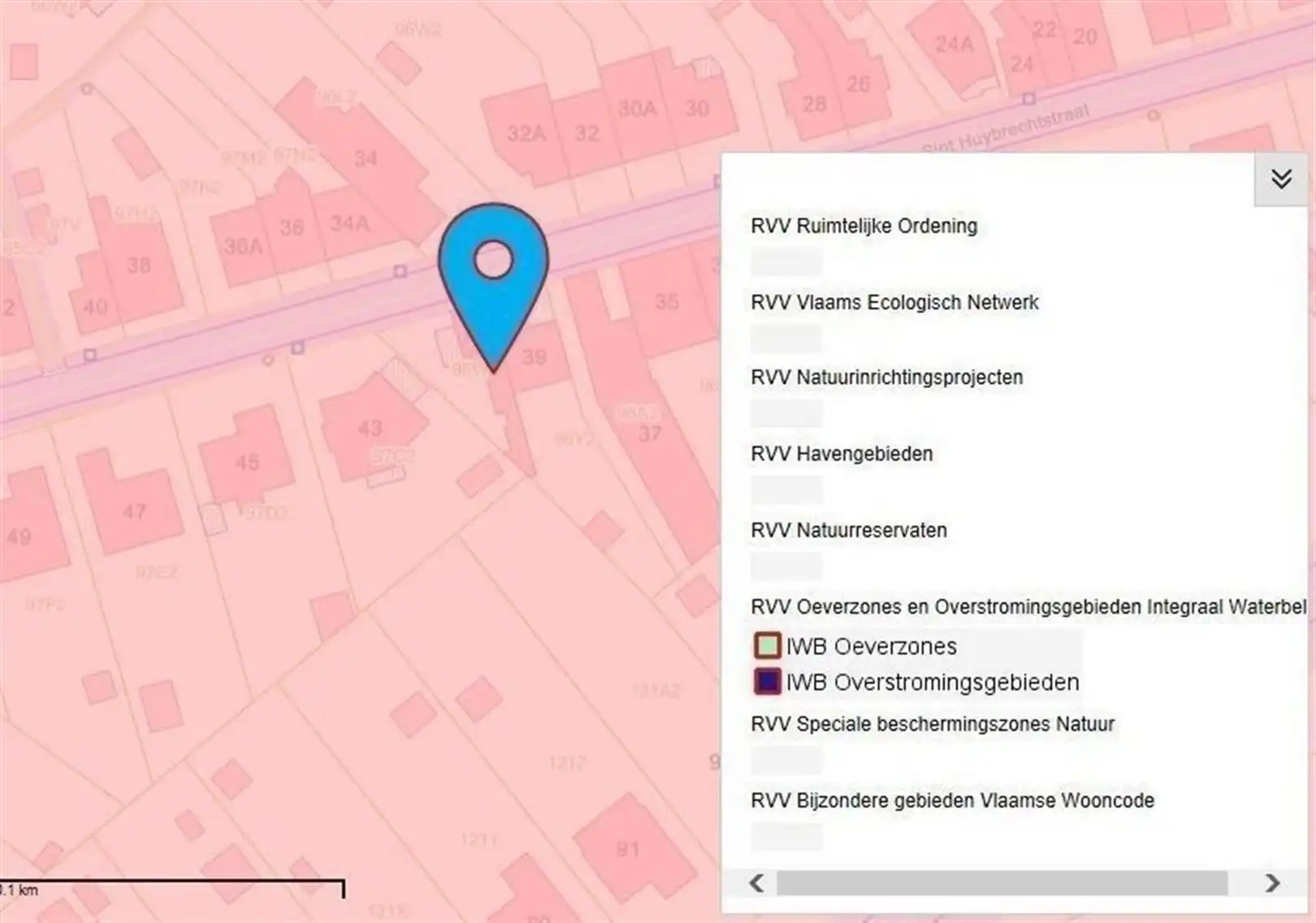 Halfopen bebouwing - 3 slpks - carport - tuin 2 are 73 ca foto 23