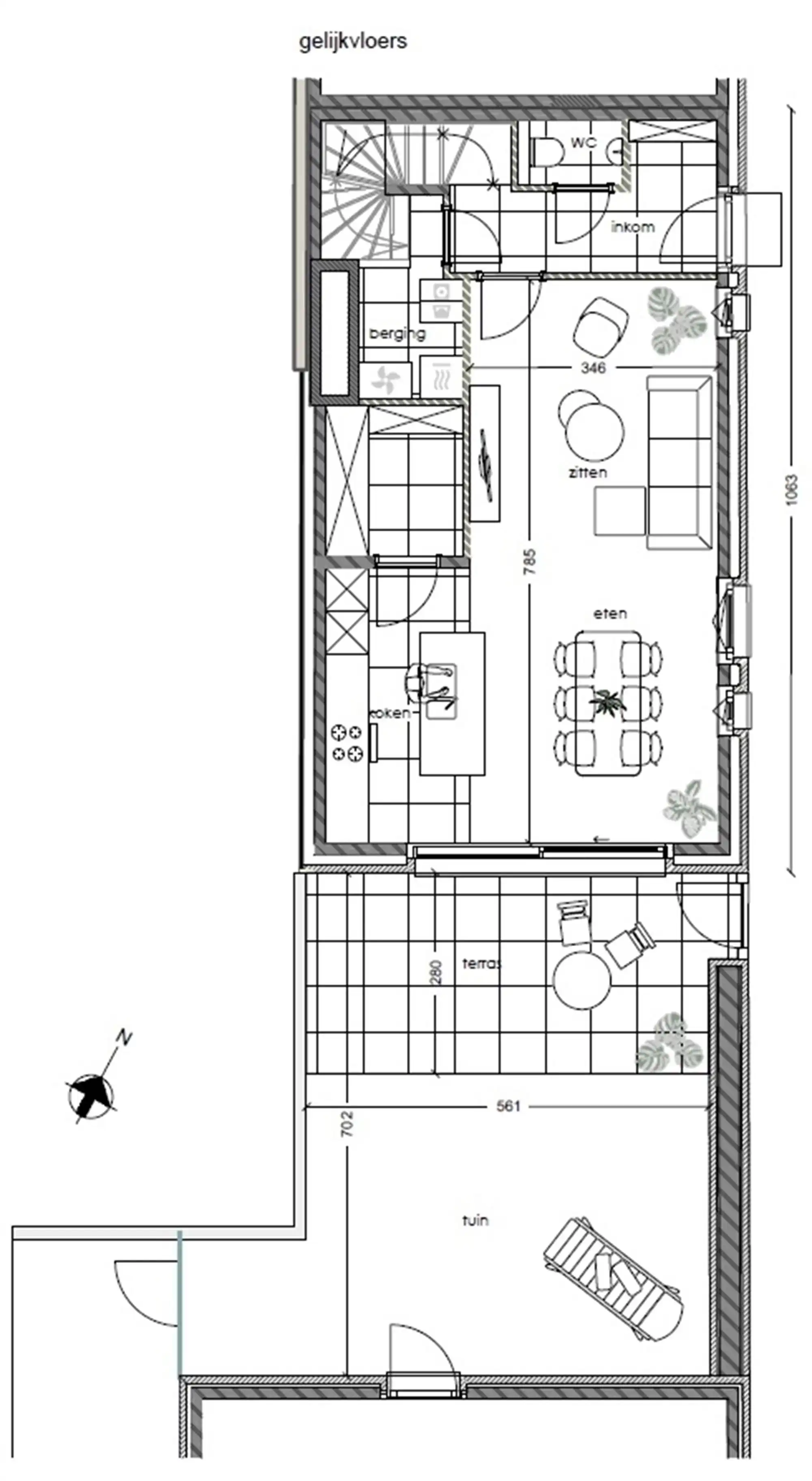 Nieuwbouw duplexappartement met 2 slpks te Duffel foto 11
