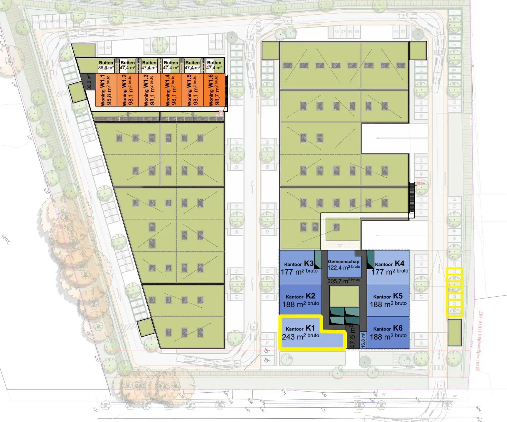 Nieuwbouw kantoorruimte in 'La Brique' foto 12