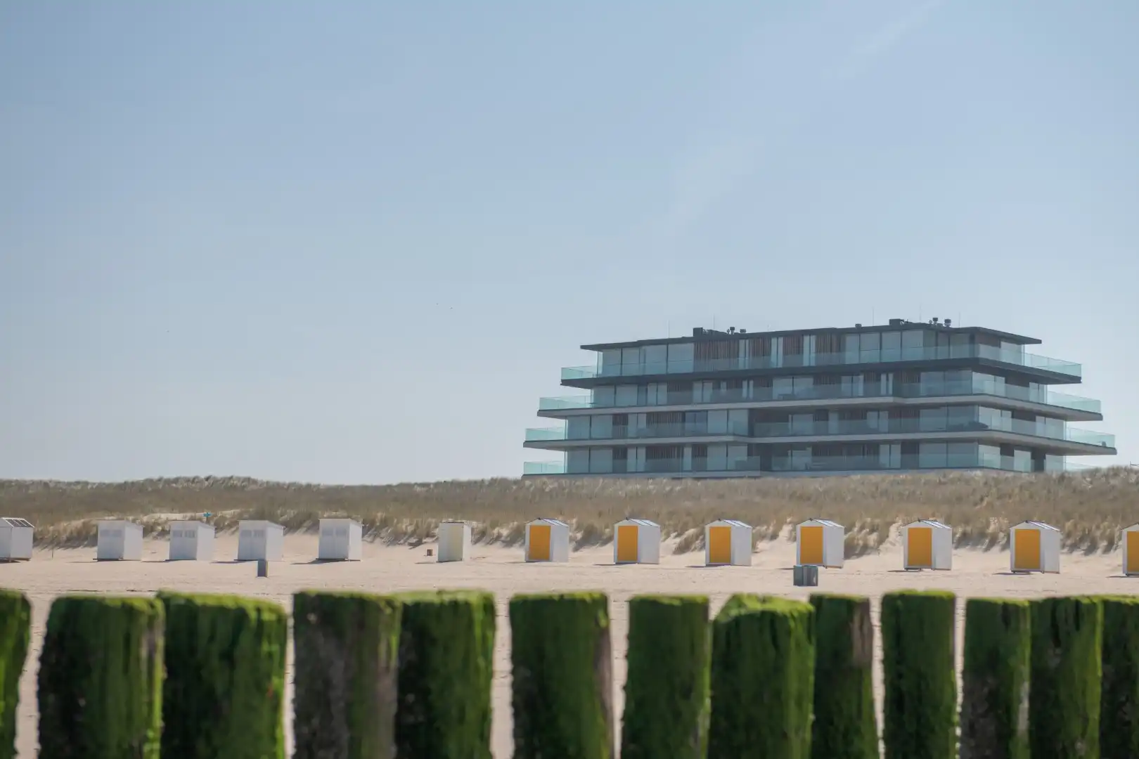 Uiterst smaakvol en top-notch afgewerkt appartement met frontaal zeezicht van het gelijkvloers terras - Residentie Blanke Top foto 20