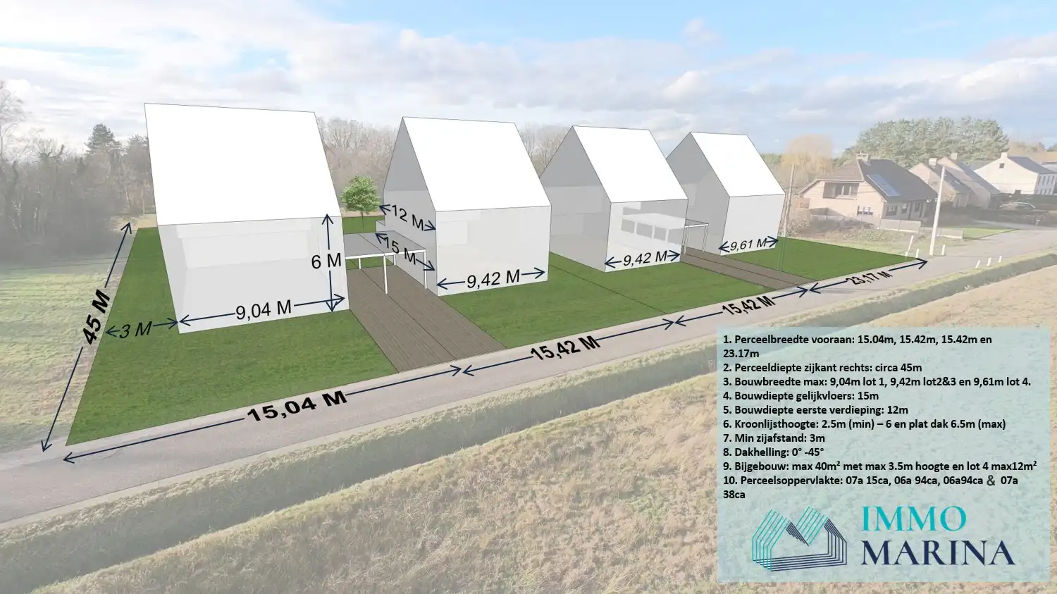 Rustig perceel open bebouwing 7a 15ca Betekom foto 2