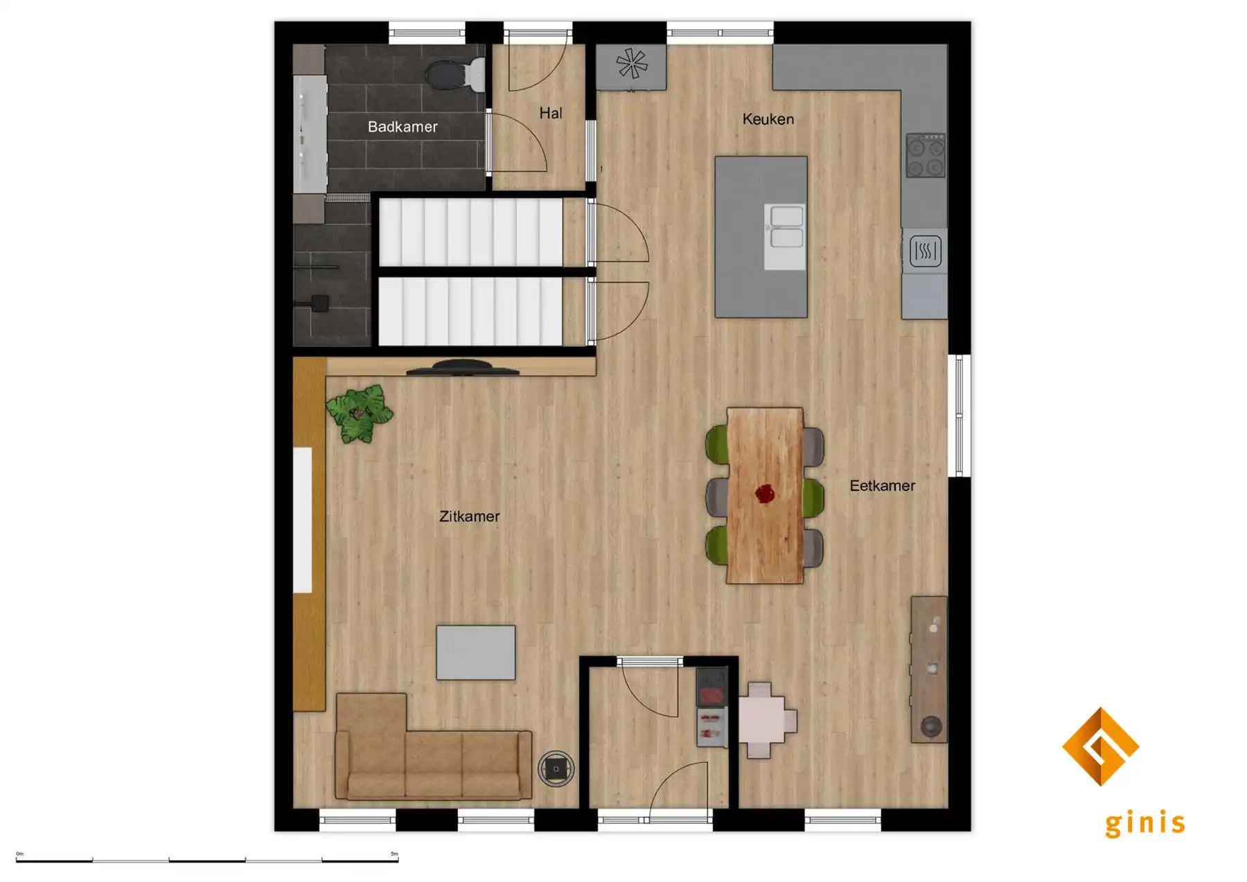 Gerenoveerde woning met 3 ruime slaapkamers, op een prachtige locatie vlakbij het centrum van Bocholt. foto 29