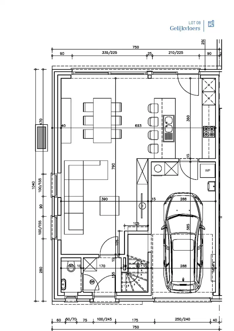 Oedelem (Beernem), Beekstraat - Fase 1: Lot 08 foto 2