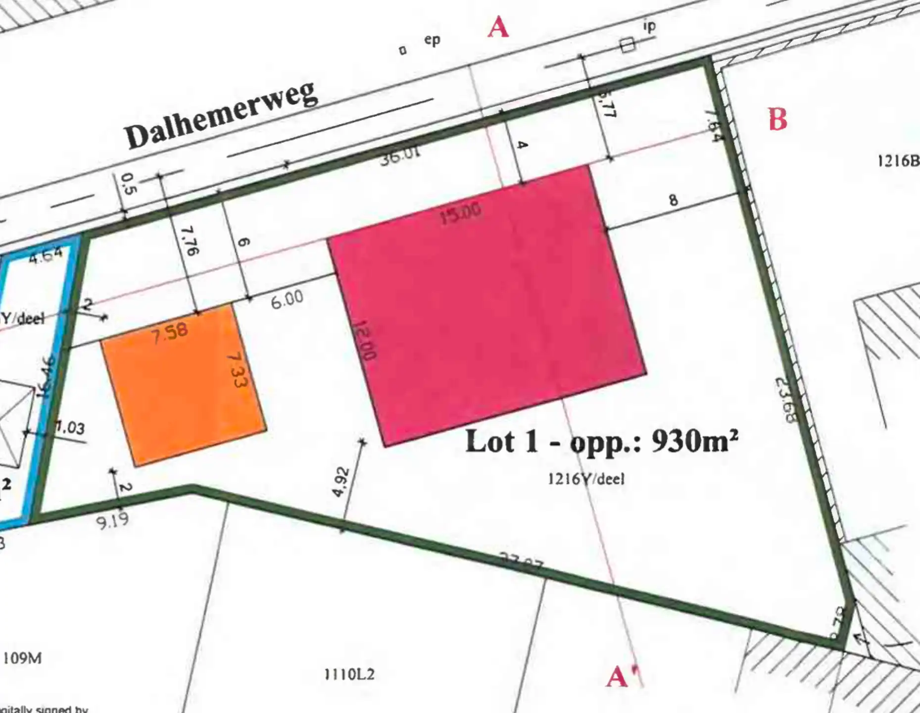 Riant perceel van 9a30ca voor OB te Voeren foto 6