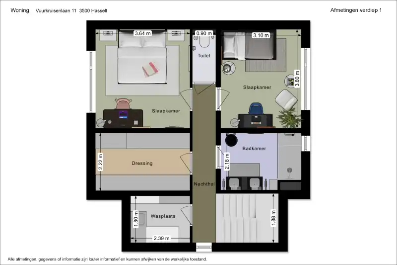 High-end, totaal gerenoveerde, ruime en energiezuinige woning met doordachte indeling op een TOP-locatie in Hasselt foto 41