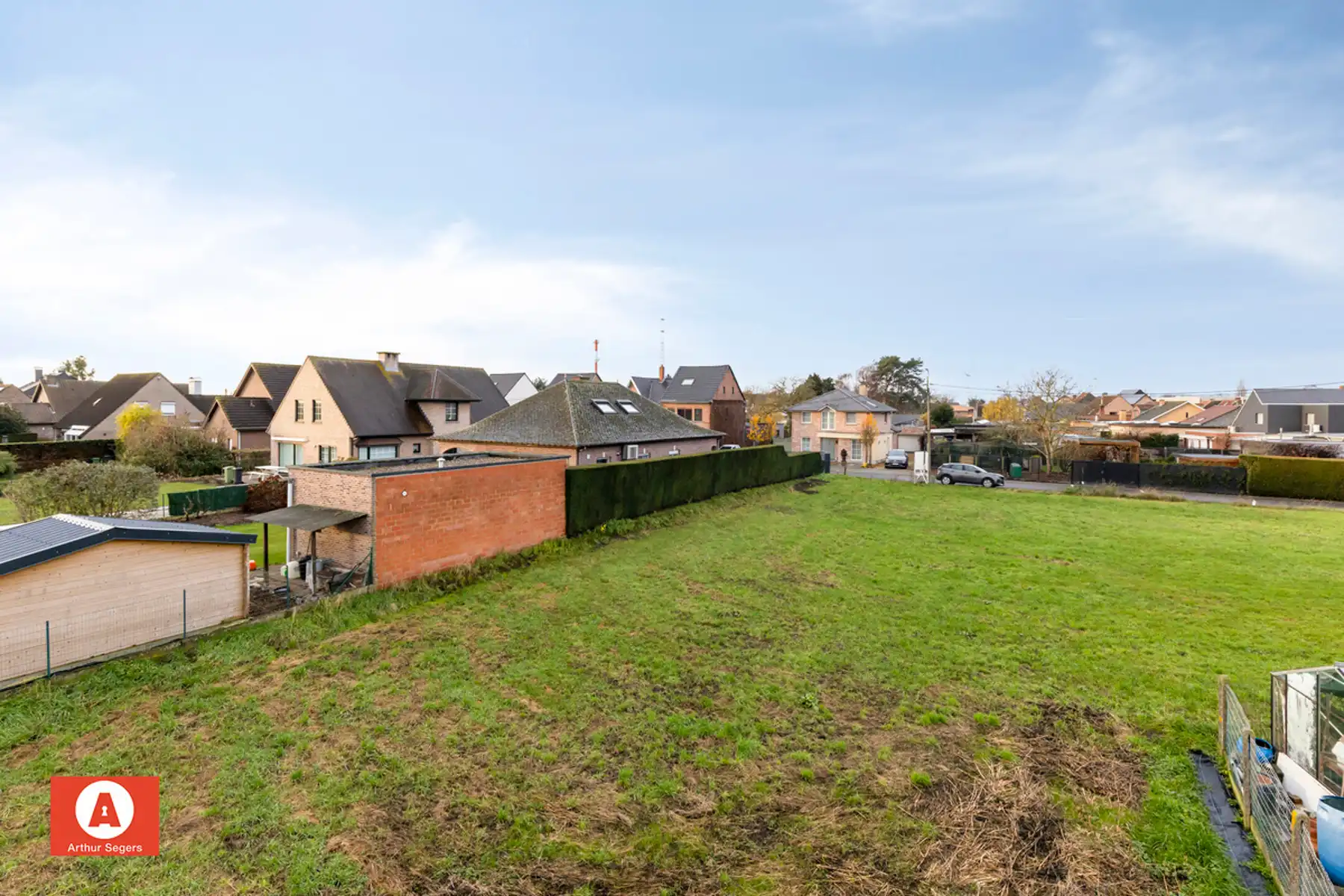 Bouwgrond voor open bebouwing in doodlopende straat foto 3