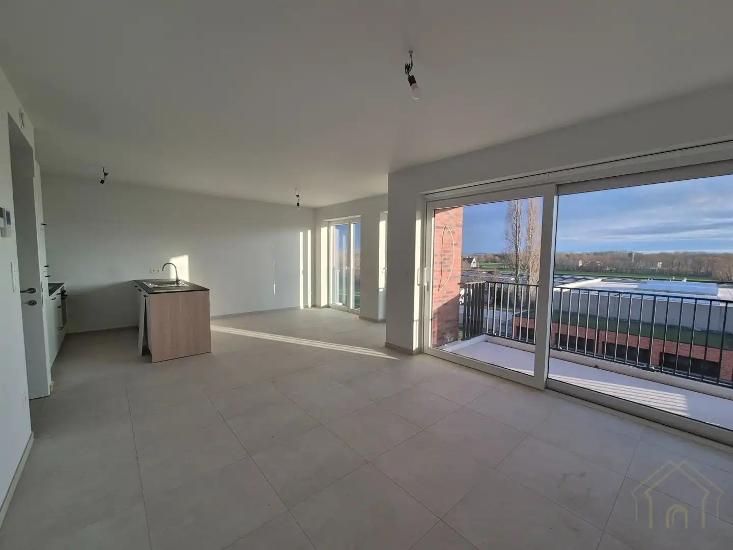 Nieuwbouwappartement met 2 slaapkamers en garage foto 2