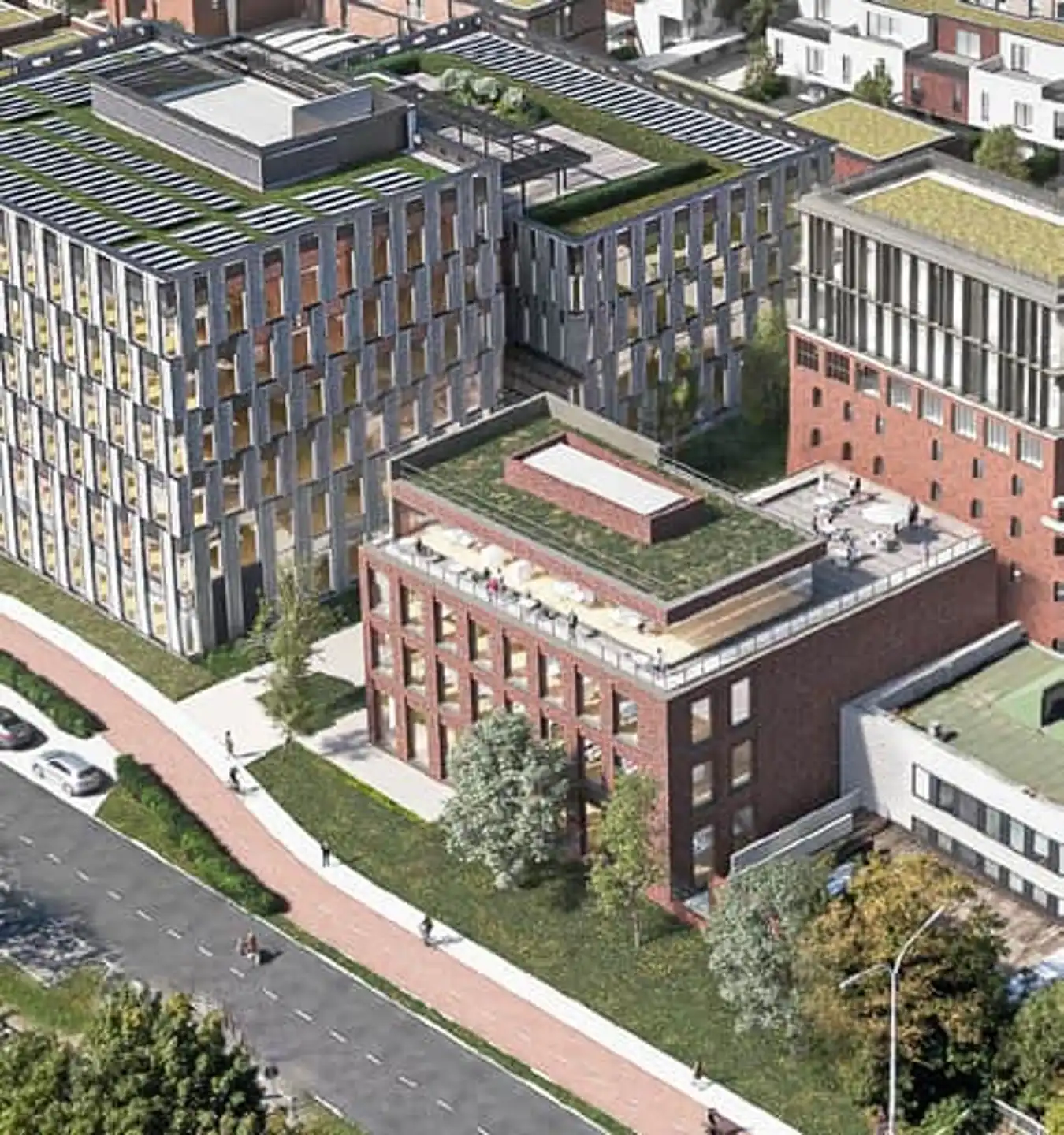 Nieuwbouwkantoren Malt District Mechelen-Zuid foto 15