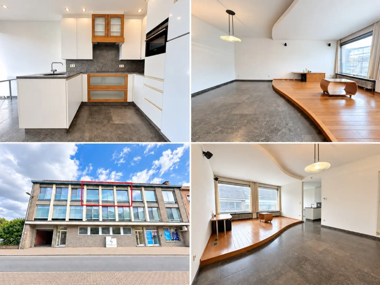 Lichtrijk 3 slaapkamer appartement met garage, centrum Torhout foto {{pictureIndex}}
