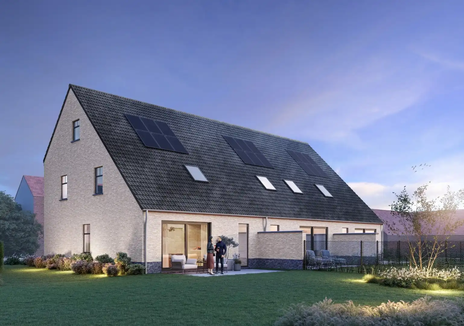 Ruime energiezuinige halfopen bebouwing met garage foto 5