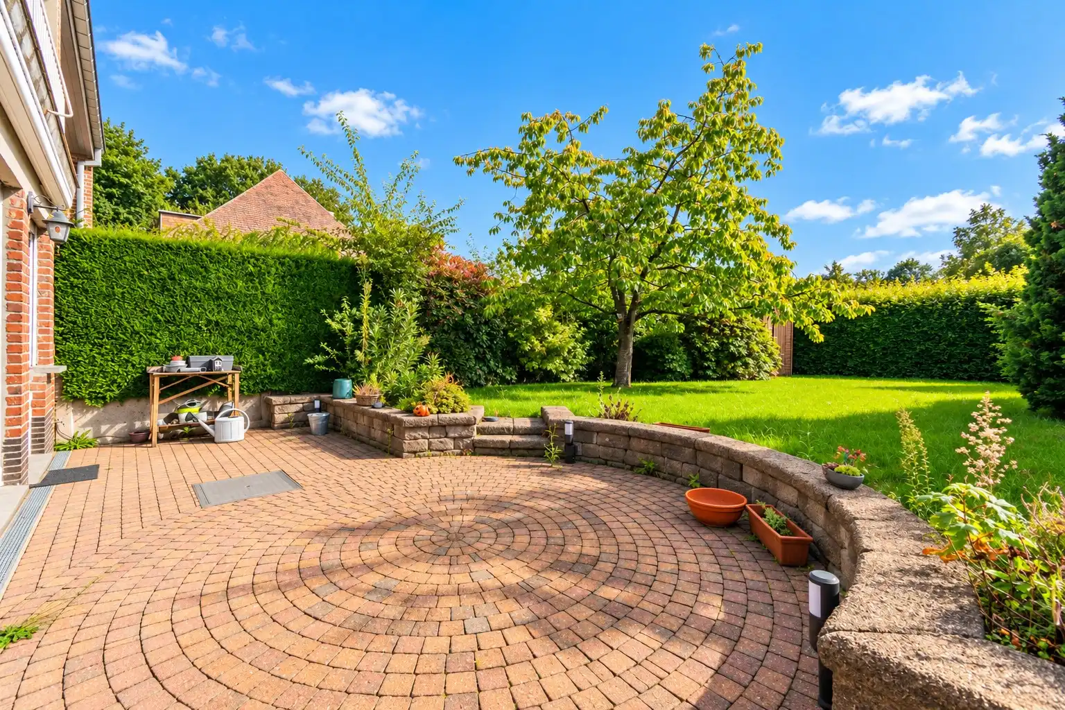 RUSTIG GELEGEN WONING MET 4 SLP, GARAGE & ZUID-TUIN ! foto 10