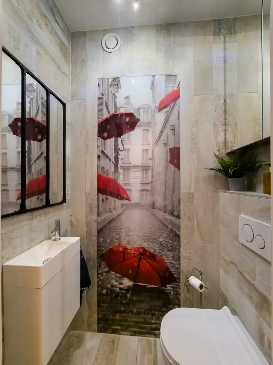 Gezelig lichtrijk gemeubeld 2 kamer app. met 2 TERRASSEN foto 23