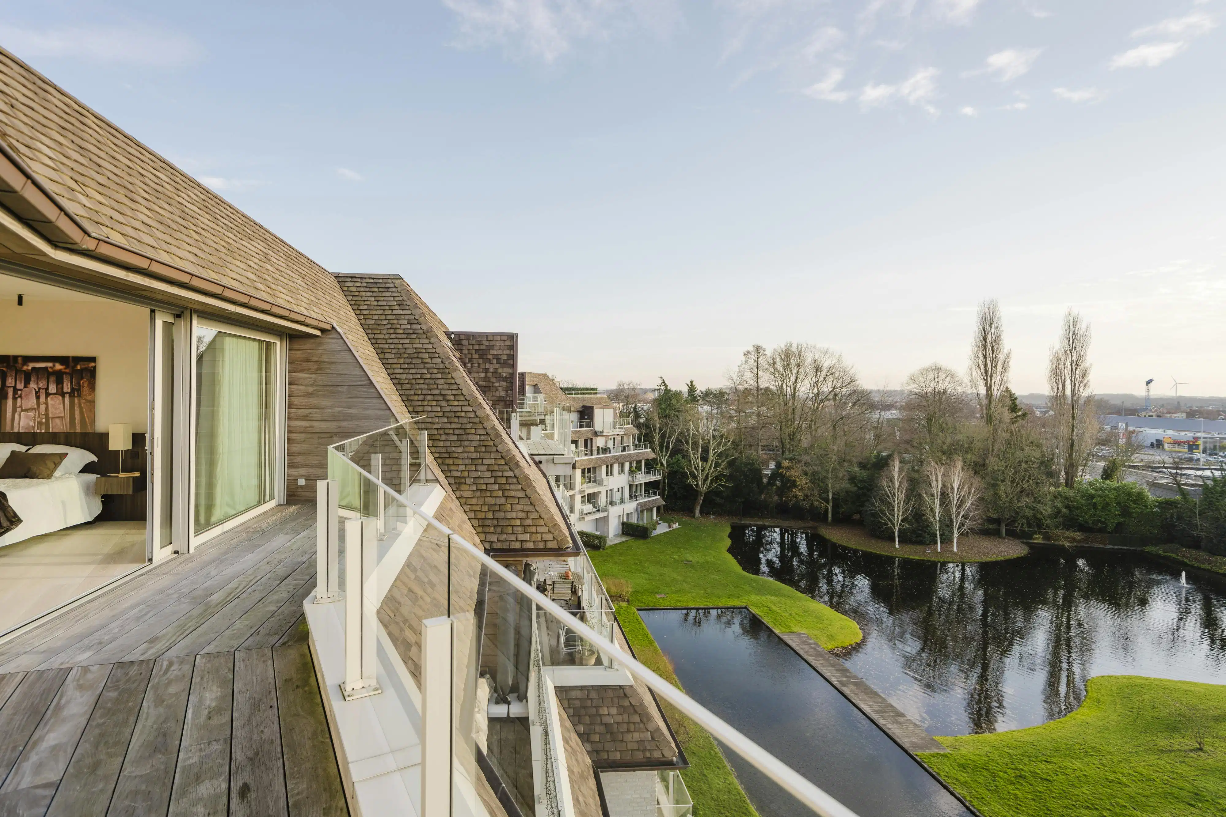 Luxueuze penthouse met panoramische terrassen te Harelbeke foto 12