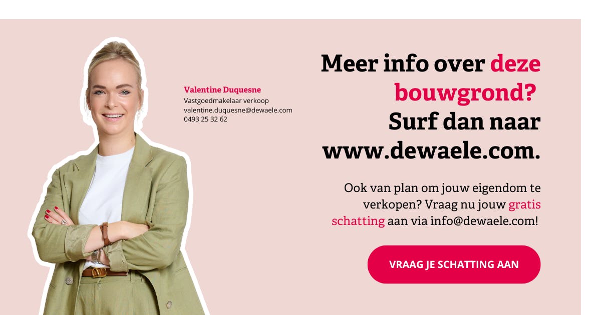 Mooi perceel bouwgrond (1.000 m²) te koop Bellegem foto 5