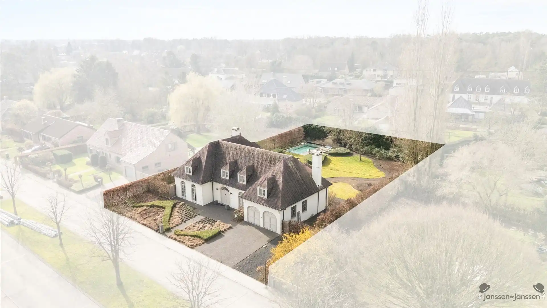 Prachtige villa op een perceel van 1.500m² in het groene Sint-Job. foto 32