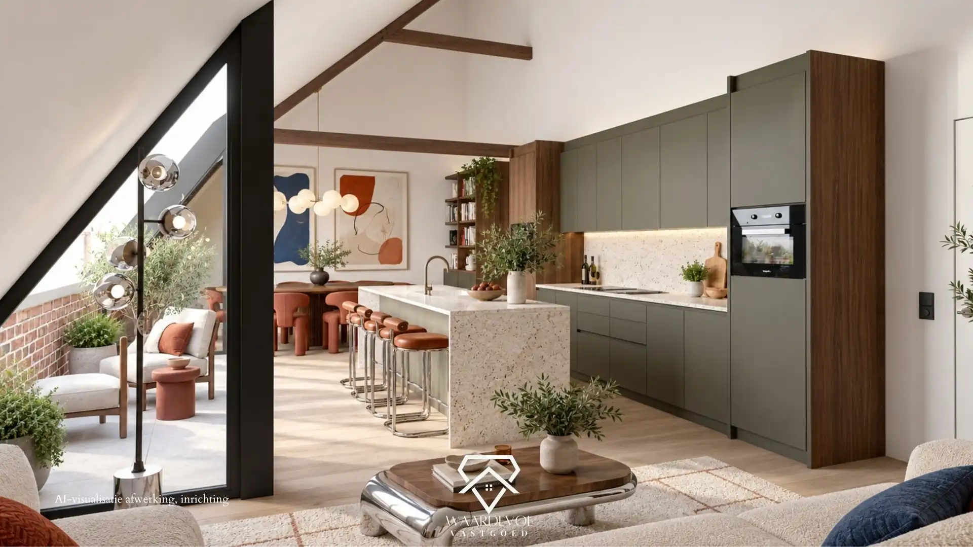 Wonen met karakter: stijlvol appartement in Laarne (2% registratierechten!) foto 14
