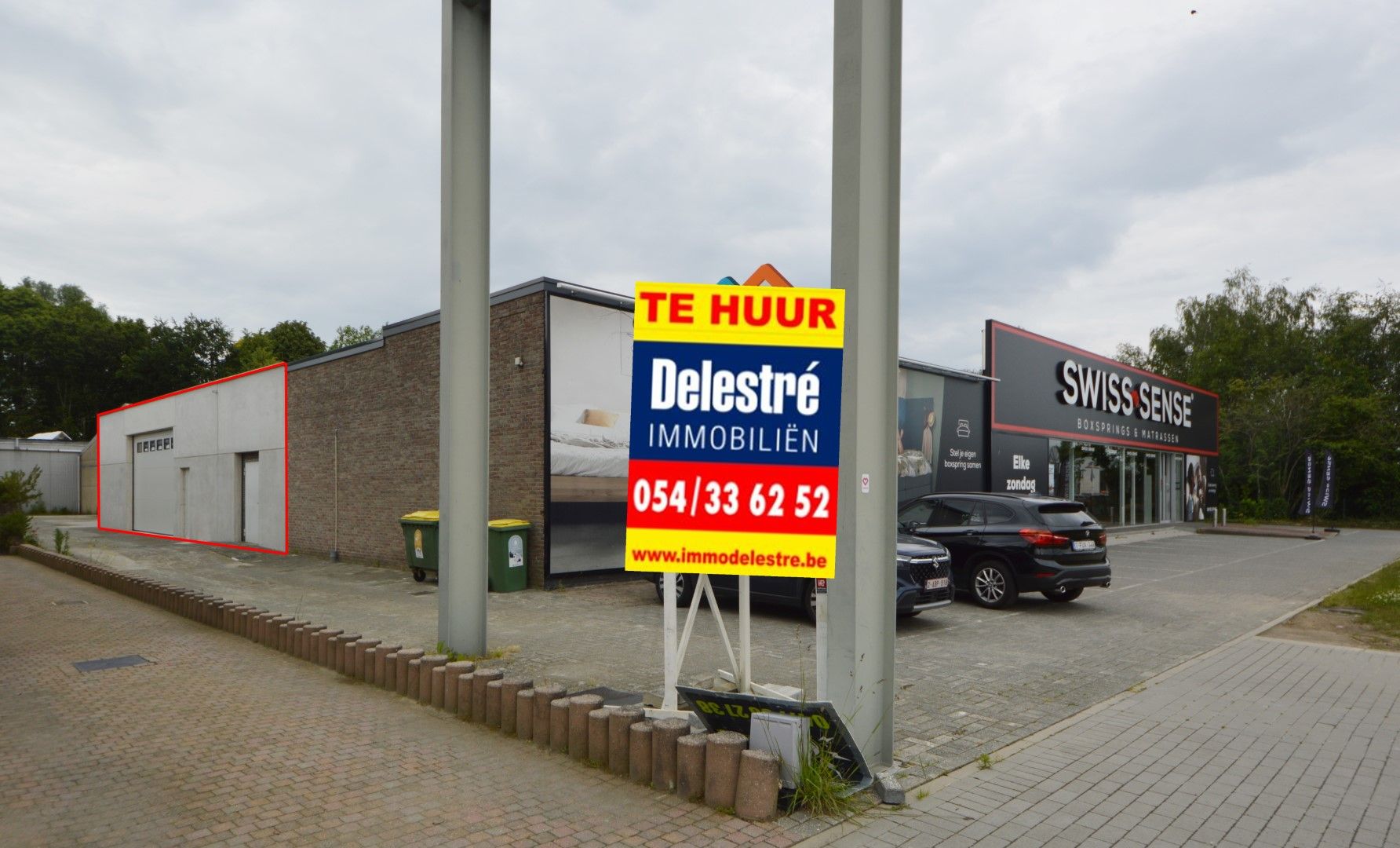 NIEUWBOUW MAGAZIJN BRAKELSESTEENWEG NINOVE foto 2