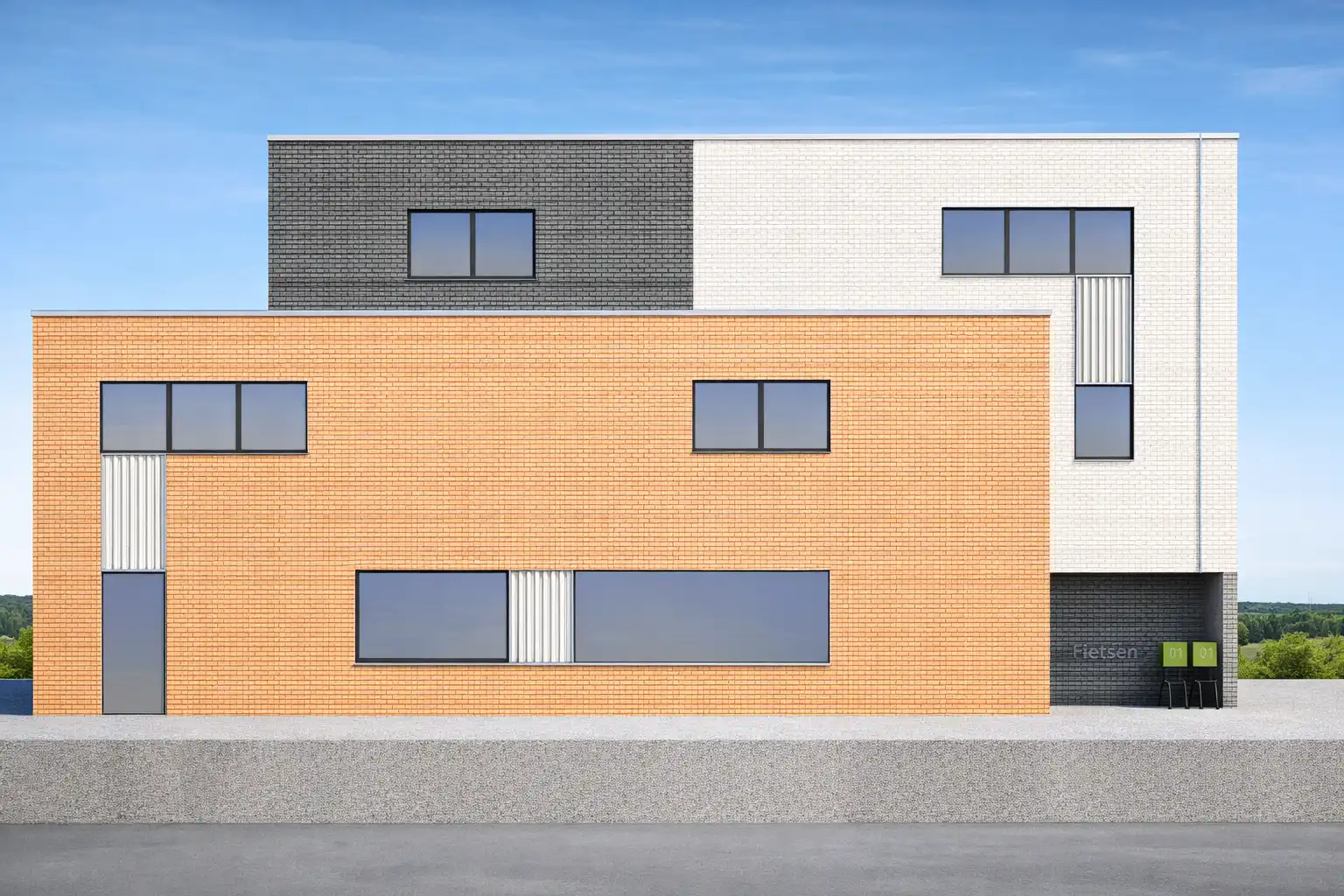 Vergunde projectgrond voor 4 entiteiten te koop! foto 4