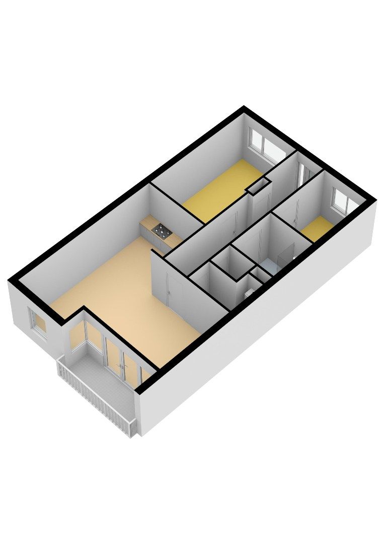 Ruim appartement in het centrum foto 16