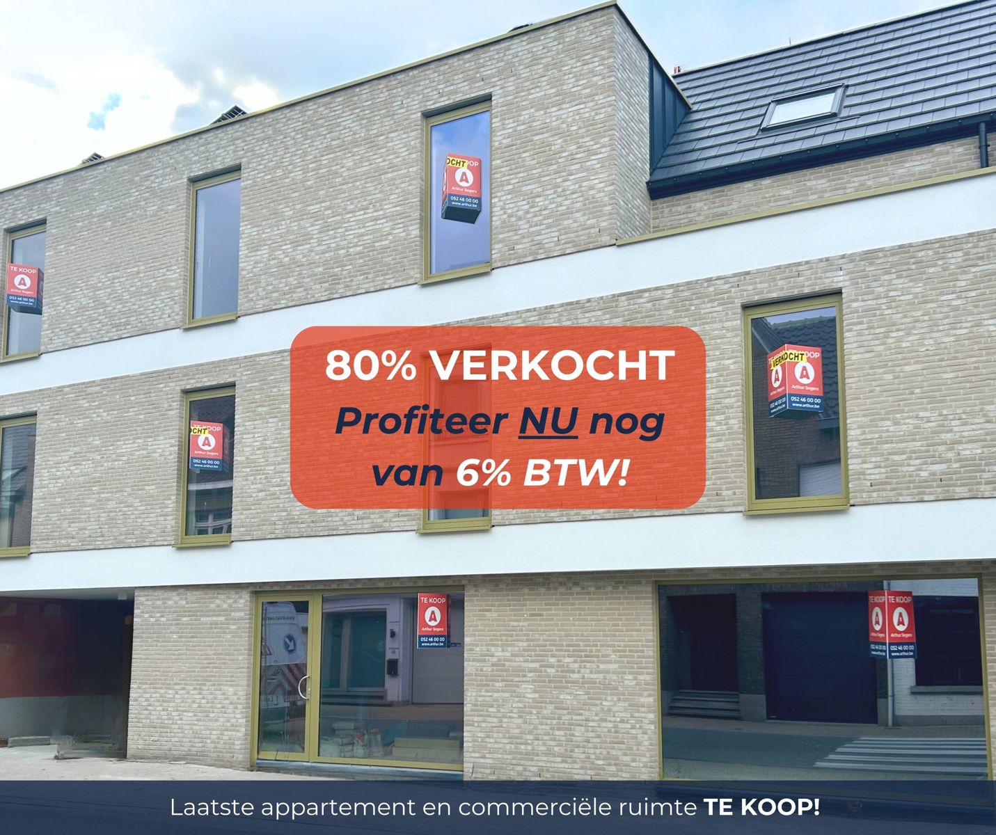 80% VERKOCHT - LAATSTE APPARTEMENT foto {{pictureIndex}}