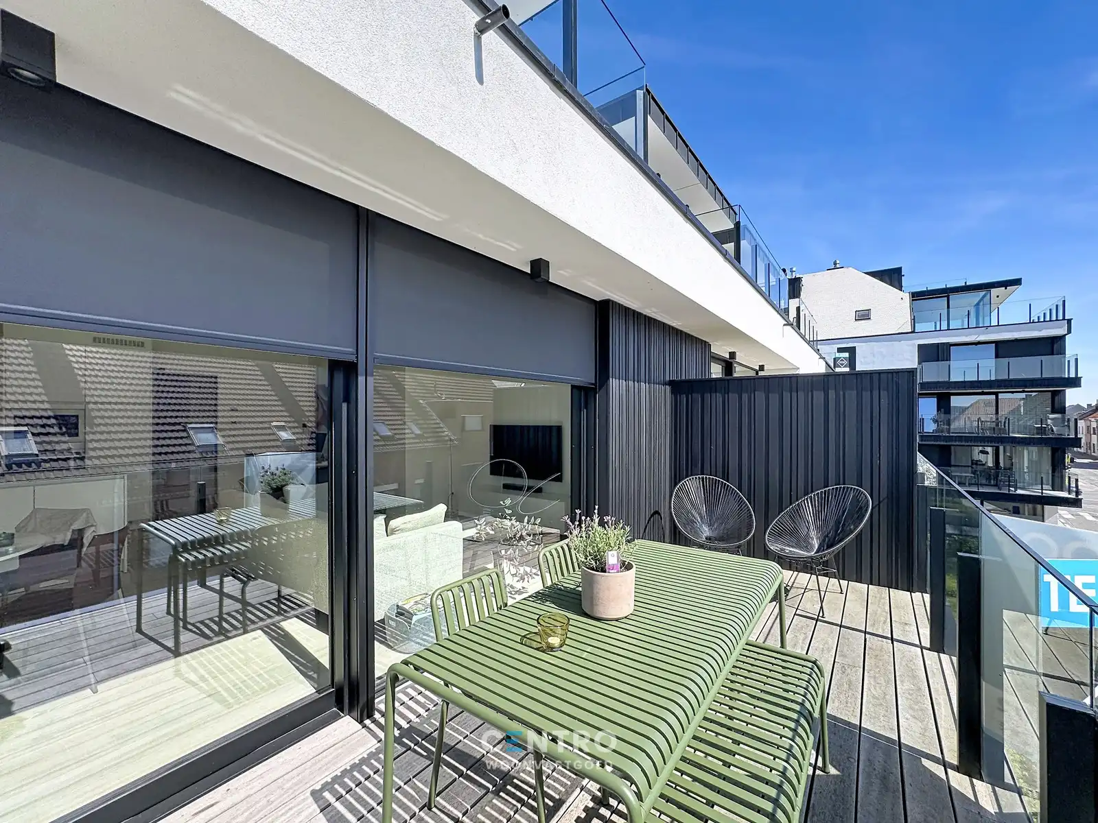 Instapklaar en stijlvol afgewerkt appartement met zonneterrassen! foto 21