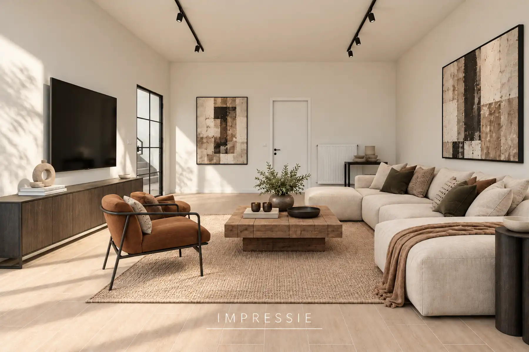 Vernieuwbouw duplex appartement van 165 m² voor het centrum  foto {{pictureIndex}}